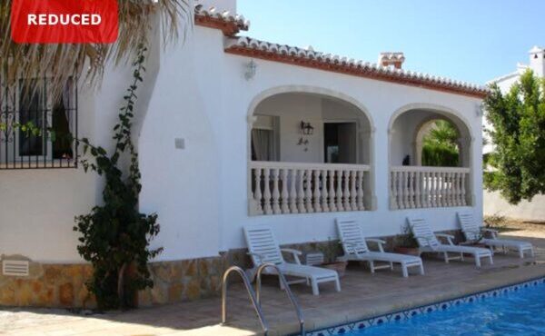 3 Bedroom villa in benitachell