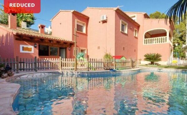 4 Bedroom villa in moraira